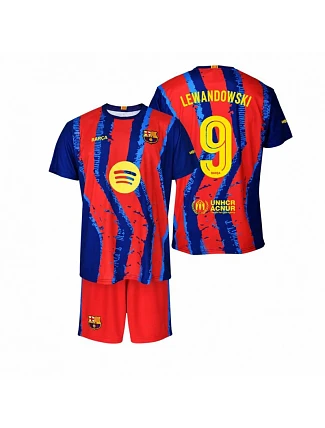 FC Barcelona Robert Lewandowski junior set dres šortky 2025/26 BC59EL kids