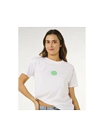 Dámske tričko RIP CURL Icons Of Surf Relaxed Tee, biele Dámske tričko RIP CURL Icons Of Surf Relaxed Tee, biele