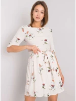 Šaty LK SK 507547.16P svetlo béžová