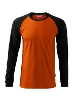 Street LS tričko unisex oranžové