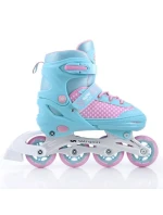 SMJ sport 2v1 Jr Lili nastaviteľné kolieskové korčule SMJ sport 2v1 Jr Lili nastaviteľné kolieskové korčule