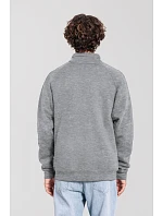 Fruit of the Loom Iconic Premium Sweat Jacket Mikina z hrubej bavlny 16.2290 athletic heather