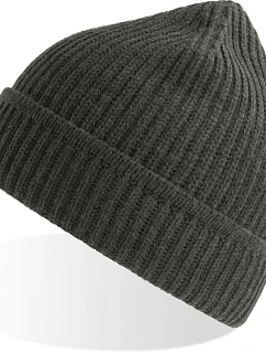 Atlantis Headwear Maple Pletená čiapka „Maple“ 33.0112 tmavošedá melírovaná