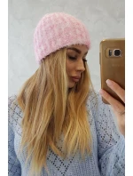 Dámska čiapka Cina K259 svetlo ružová Dámska čiapka Cina K259 svetlo ružová