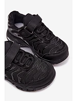 Detské tenisky na suchý zips Black Rider Detské tenisky na suchý zips Black Rider