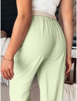 Dámske zvonové nohavice CHIMAS mint FashionStreet UY2108