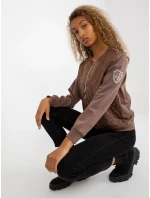 Mikina RV BL 8225.88 hnedá Mikina RV BL 8225.88 hnedá