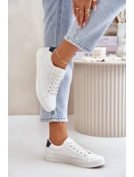 Zateplené dámske tenisky Big Star White