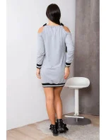 Dámske šaty 62182 Grey - Kesi