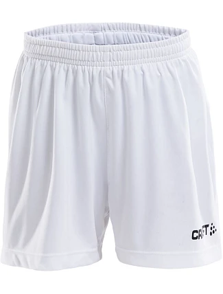 Craft Teamwear Squad Go Short Solid Jr Detské športové šortky 82.5586 biele Craft Teamwear Squad Go Short Solid Jr Detské športové šortky 82.5586 biele