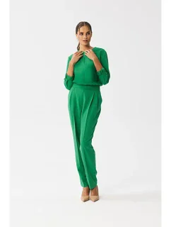 S355 Kombinéza s deleným výstrihom - zelená