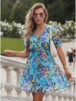 RIVIERA modré šaty FashionStreet EY2496