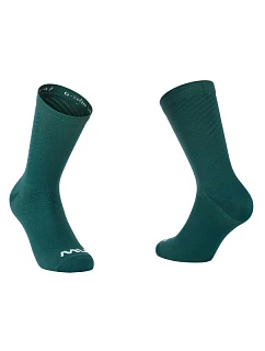 Cyklistické ponožky NORTHWAVE Switch Sock, smaragdové