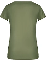 Daiber 8007 Dámske tričko z bio bavlny 02.8007 khaki Daiber 8007 Dámske tričko z bio bavlny 02.8007 khaki