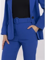 Nohavice DHJ SP 18737.08 kobaltovo modré