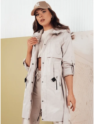 Dámska prechodná bunda NOLES šedá FashionStreet TY4279 Dámska prechodná bunda NOLES šedá FashionStreet TY4279