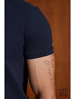 NEOBLU Loris Unisex tričko z piké 24.3775 šedá melírovaná NEOBLU Loris Unisex tričko z piké 24.3775 šedá melírovaná