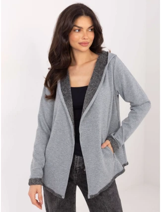 Mikina D68450M01066D3 sivá Mikina D68450M01066D3 sivá