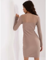 RV SK 9218 šaty.16 tmavo lila