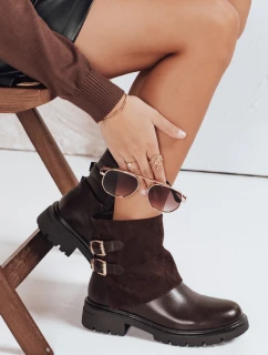 FashionStreet hnedé dámske topánky ZY1120