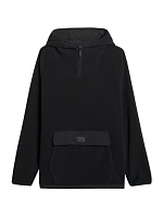 Pánska fleecová mikina 4F M427 deep black 4FWAW25TFLEM427 20S pánska
