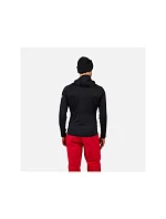 Pánska mikina ROSSIGNOL BLACKSIDE MIX FZH FLEECE, čierna