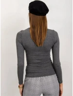 Blúzka RV BZ 5210.19 tmavo šedá