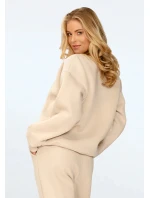 Dámska mikina Rehema beige - DKaren