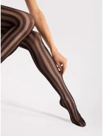 Dámske pančuchy G 6109 Raya 20 Den Black Pattern - Fiore