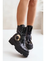 Šnurovací vyšší model 201002 Krok v štýle Šnurovací vyšší model 201002 Krok v štýle