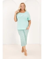 Regina 736 cr/r 2XL-3XL W26 dámske pyžamo