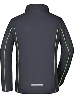 Daiber JN 1121 Dámska softshellová bunda s odnímateľnými rukávmi 02.1121 iron grey/green Daiber JN 1121 Dámska softshellová bunda s odnímateľnými rukávmi 02.1121 iron grey/green