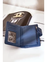 Damski Portfel Z Eko Skóry Granatowy Isamille