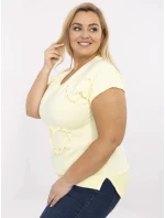 Blúzka RV BZ A542.12P svetložltá