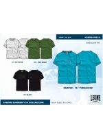 Pánske tričko LEONE LSM924/S16 tyrkysová "L"