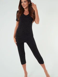 Talianska móda Puntini cr.r. sp.3/4 farba:print/black