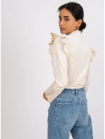 Blúzka DHJ BZ 6533A.44P svetlo béžová