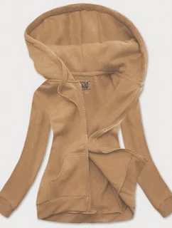 Dámska športová mikina nude (W03-160)