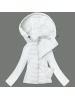 Dámska prešívaná zmesová bunda J Style white (16M9226-281) Dámska prešívaná zmesová bunda J Style white (16M9226-281)