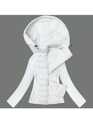 Dámska prešívaná zmesová bunda J Style white (16M9226-281) Dámska prešívaná zmesová bunda J Style white (16M9226-281)