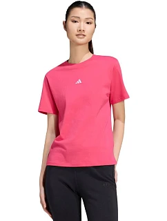 Dámske tričko adidas Essentials Small Logo, ružové, KF8395
