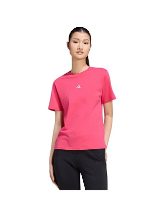 Dámske tričko adidas Essentials Small Logo, ružové, KF8395