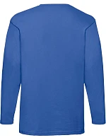 Fruit of the Loom Valueweight T LSL Tričko s dlhým rukávom 16.1038 kráľovská modrá