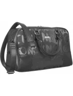 Dámska kabelka CP204450 Šedá s potlačou - PETERSON Dámska kabelka CP204450 Šedá s potlačou - PETERSON