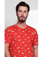 Pánske pyžamo dlhé Býk