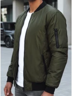 Pánska bunda bomber zelená FashionStreet TX4425