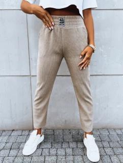 Dámske tepláky MOONLIGHT beige FashionStreet UY1644