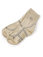 NORDIC WALKING SOCKS DEODRANT béžové