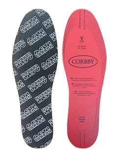 CORBBY ACTI WORK Granulované rezné vložky z dreveného uhlia 36-46