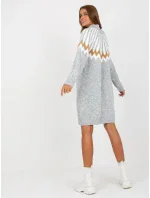 LC SK 0098 šaty.37X šedá